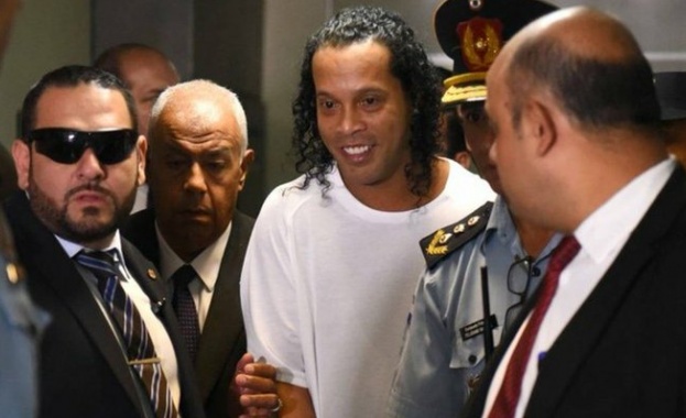 Арестуваха Роналдиньо повторно в Парагвай