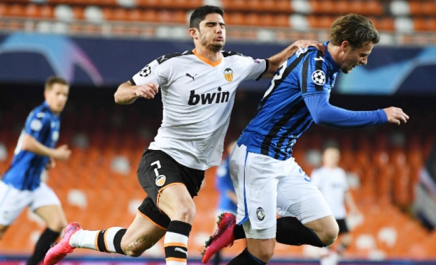 Отборът на Аталанта постигна втора победа над Валенсия в 1 8 финалите