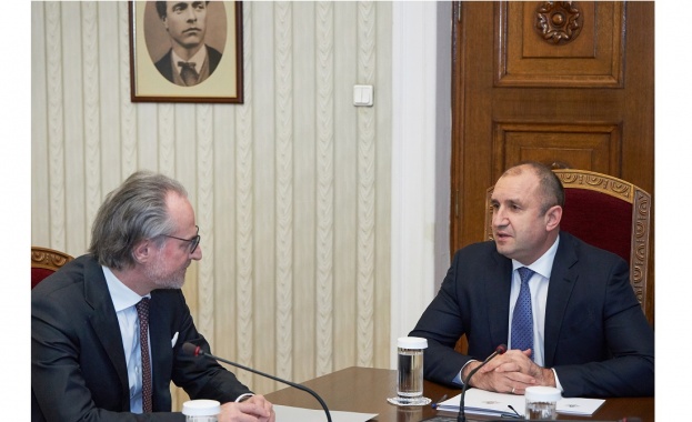 Президентът Румен Радев се срещна с председателя на Върховния касационен
