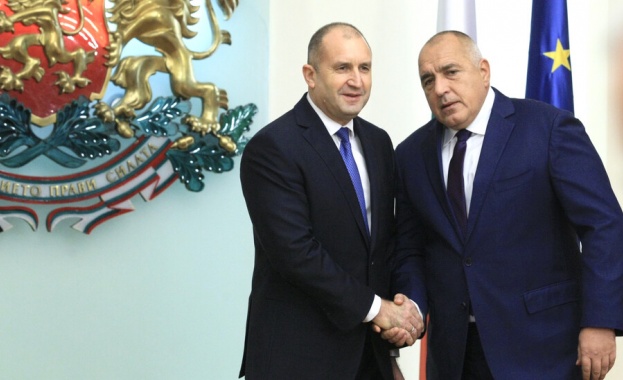 Премиерът Бойко Борисов и президентът Румен Радев на спешна среща