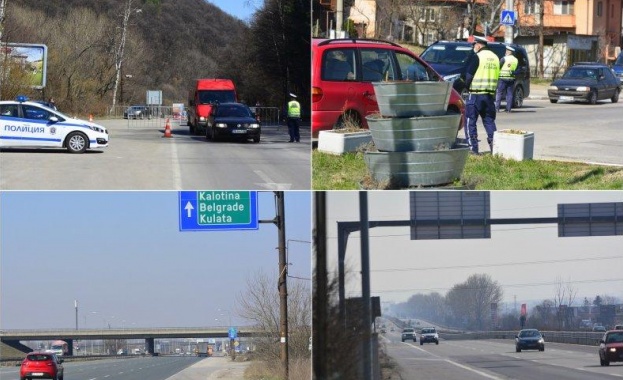 Въведени ограничения с пропускателен режим на всички изходи на гр