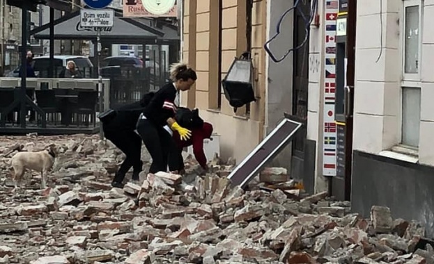 Хърватската столица е като след война Ново земетресение с магнитуд