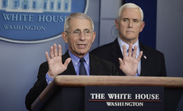 Д р Антъни Фаучи който ръководи изследванията на инфекциозни заболявания в