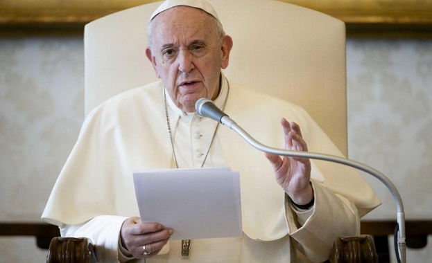 Папа Франциск главата на Римокатолическата църква отслужи днес необичайна литургия