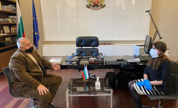 Министър председателят Бойко Борисов проведе днес среща с посланика на САЩ