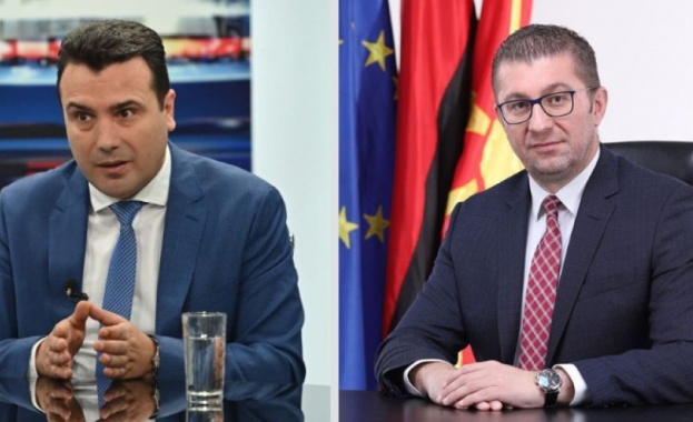 Лидерите на двете най големи партии в Северна Македония Зоран Заев