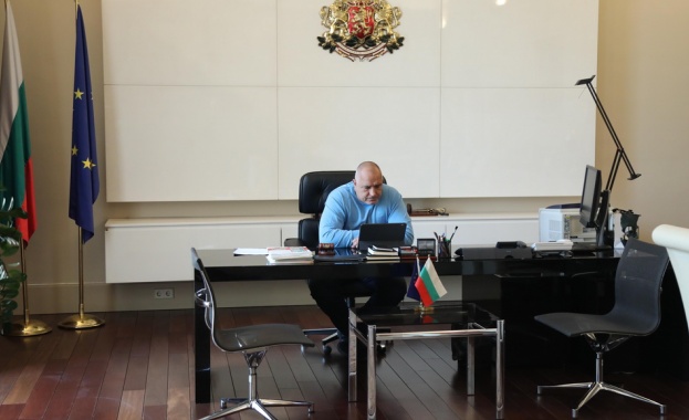 Министър председателят Бойко Борисов и членовете на Министерския съвет проведоха чрез