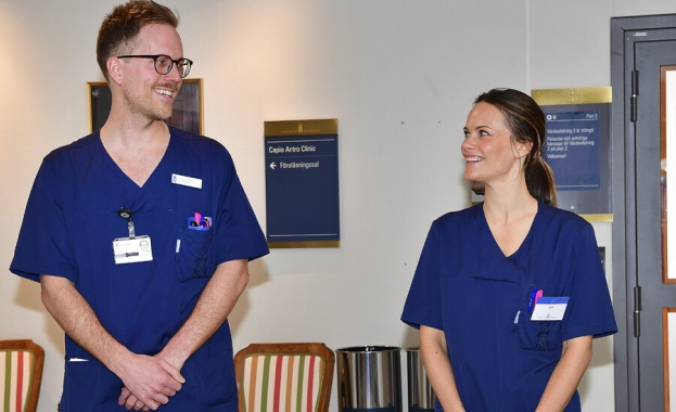 След тридневно интензивно обучение шведската принцеса София облече униформа на