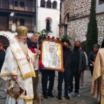 В Бачковския манастир изнесоха иконата на Света Богородица до Клувията 