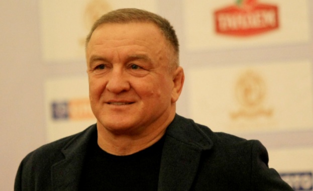 Световният и европейски шампион в свободната борба Симеон Щерев който