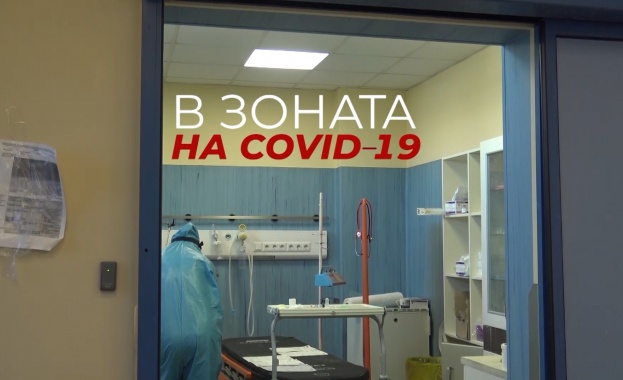 Журналист на БНТ влезе за три дни в отделението за Сovid-19, засне филм за реалността