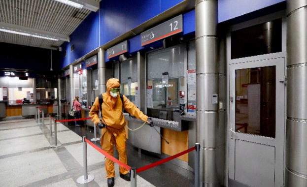 Броят на заразените с коронавирус в Русия за последното денонощие