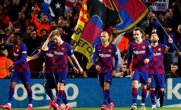Хубав гол на новото попълнение на Барселона в последния четвърт
