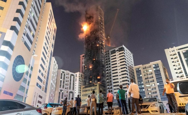 Един от най високите небостъргачи в столицата на едно от емирствата