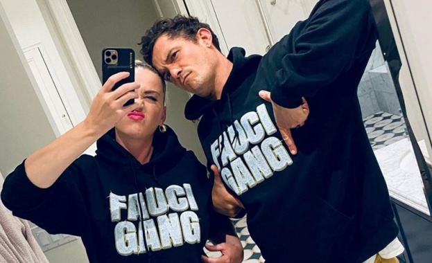 Социалната изолация на Кейти Пери и Орландо Блум