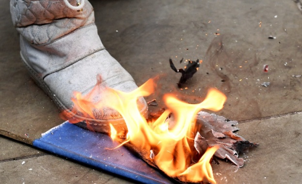 Германия реши публичното изгаряне на флага на ЕС или на