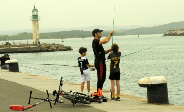 В зоната на свободен достъп до Морска гара на пристанище
