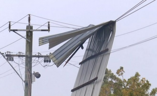 Силна буря остави без ток над 200 000 домакинства в