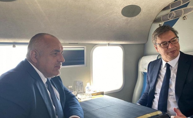 Министър-председателят Бойко Борисов и президентът на Сърбия Александър Вучич инспектираха