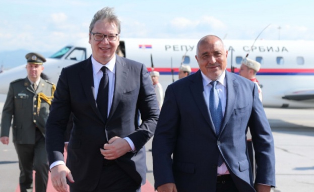 Министър председателят Бойко Борисов посрещна президента на Сърбия Александър Вучич