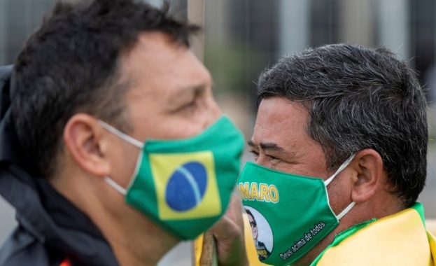 Бразилия изпревари Италия по брой на починалите от COVID 19 Властите