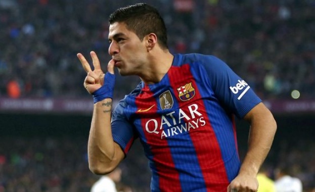 Барселона обяви че уругвайският нападател Луис Суарес е готов за