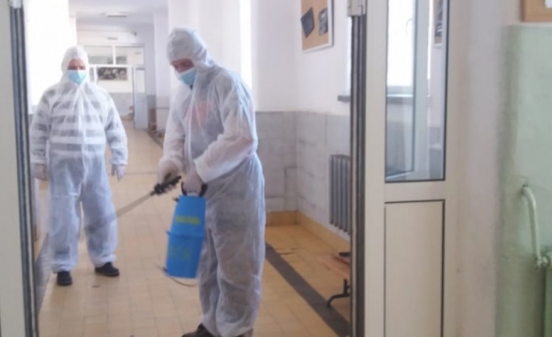 В Сливен тази нощ е направена цялостна дезинфекция на града