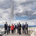 Пуснаха отново фонтана на Женевското езеро