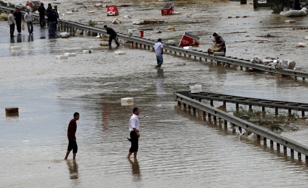 Потопът в западния турски окръг Бурса който отне живота на