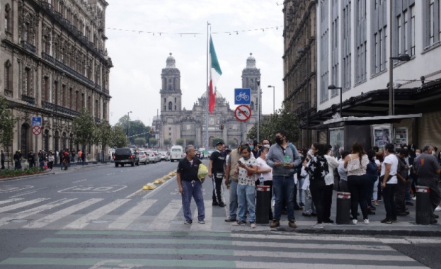 Мощното земетресение което разлюля вчера Мексико и предизвика паника в