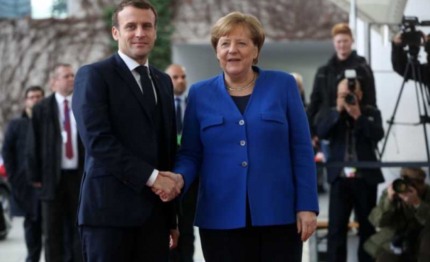 Френският президент Еманюел Макрон ще посети Германия в понеделник за