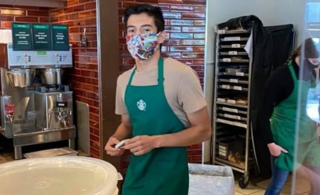 Служител в кафене получи 60 000 долара, защото отказал да обслужи клиент без маска