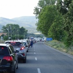 Натоварен е трафикът на граничния пункт "Кулата"