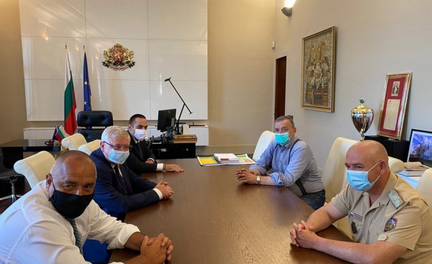 Министър-председателят Бойко Борисов проведе работна среща с Националния оперативен щаб,