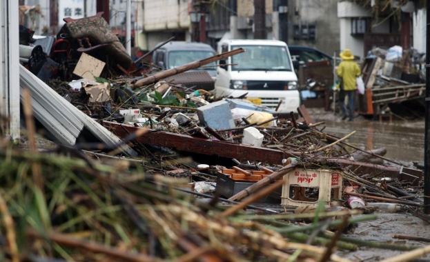 Най малко 40 души са загинали на югозападния остров Кюшу в