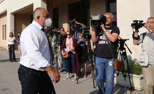 Премиерът Бойко Борисов пристигна в Специализираната прокуратура където е призован