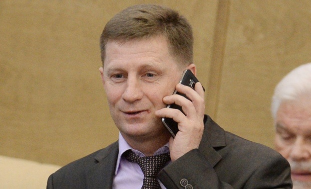 Губернаторът на руския Хабаровски край в Далечния изток е арестуван