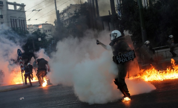 В Гърция не липсваше насилие по време на демонстрациите в
