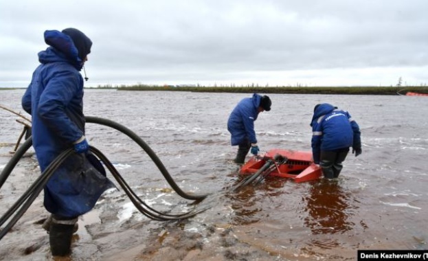 Руският производителен гигант Норилск Никел обяви че близо 45 тона