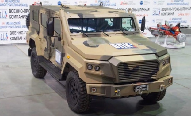 Новият брониран автомобил „Стрела“ ще бъде показан на форума „Армия-2020“