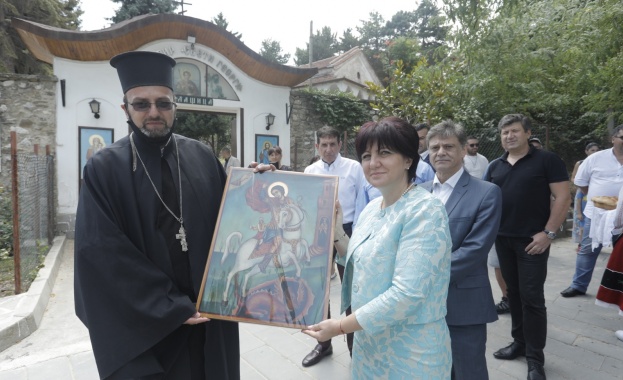 Председателят на Народното събрание Цвета Караянчева посети на 18 юли