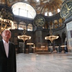 Ердоган посети храма „Света София“, който ще стане джамия