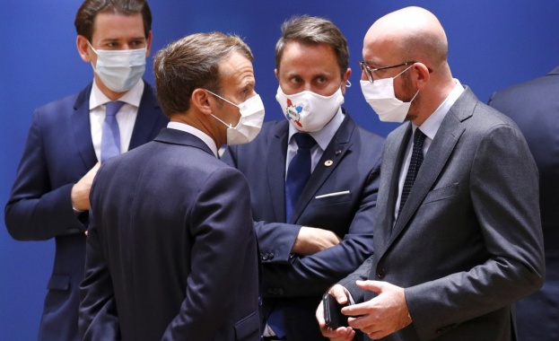 Френският президент Еманюел Макрон се е скарал с австрийския канцлер