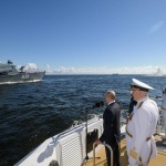 Парад по повод Деня на военноморския флот в Русия 