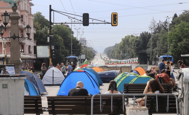 Централният булевард в София Цариградско шосе около моста Орлов