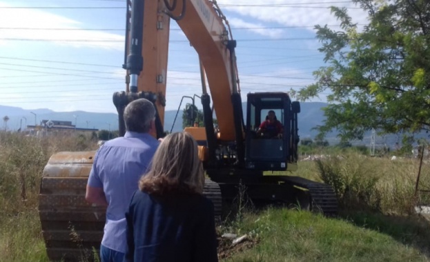 Първа копка на изграждането на локалните платна на пътя Пловдив