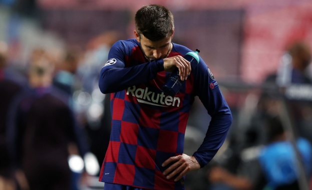 Един от най опитните играчи на Барселона Жерард Пике призна че