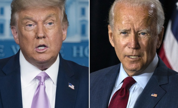 Настоящият президент Доналд Тръмп изостава зад конкурента си Джо Байдън