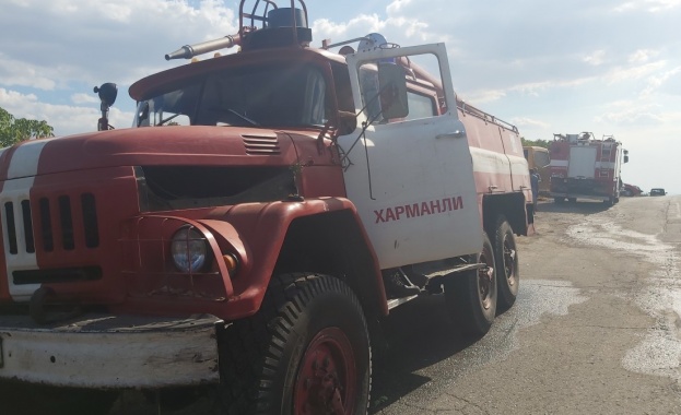 Големият горски пожар до свиленградското село Студена е локализиран предаде