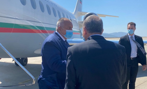 Министър председателят Бойко Борисов пристигна в Атина където заедно с